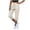 Beige*, variant on RUTAYY Women's Capri Pants Casual Summer with Drawstring Elastic Waistband and Side Pockets Comfortable Lightweight Solid Color Chic Holiday Trousers