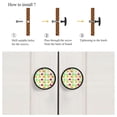 thumbnail image 4 of 4 Pcs Pineapple Knobs for Kitchen Cabinet Cupboard Dresser Bookcase Drawer Pulls Handles Round Home Decor, 4 of 5