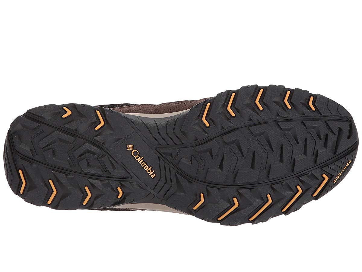 Botas De Senderismo Columbia Crestwood Para Hombre - Impermeables, Talla 11.5 Wide US, Suela Omni-Grip, Piel Y Malla