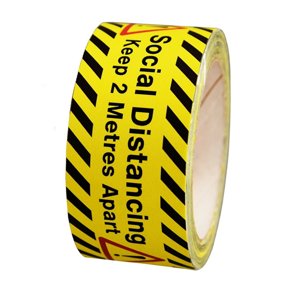 Social Distancing Floor Tape Safe Distance Marking Warning Tape 