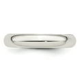 thumbnail image 2 of Chisel QCF040-10 4 mm Sterling Silver Comfort Fit Band, Polished - Size 10, 2 of 9