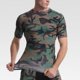 thumbnail image 4 of Compresión para hombres debajo de la capa base Mallas elásticas Chaleco Camiseta Ropa de gimnasio verde Soledad Camisetas de los deportes de los hombres, 4 of 10