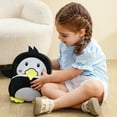thumbnail image 6 of WIBACKER 10 inch Toddler Mini Backpack Pre SchoolBag Plush Animal Cartoon Travel Bag for Baby Girl Boy 2-5 Years Kindergarten - Penguin, 6 of 10