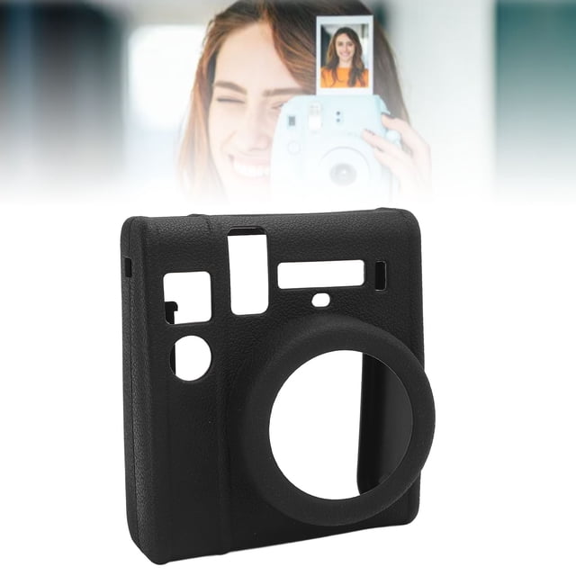 Étui en Silicone pour Appareil Photo Instantané Résistant aux Rayures et aux Chocs pour Photographie en Extérieur