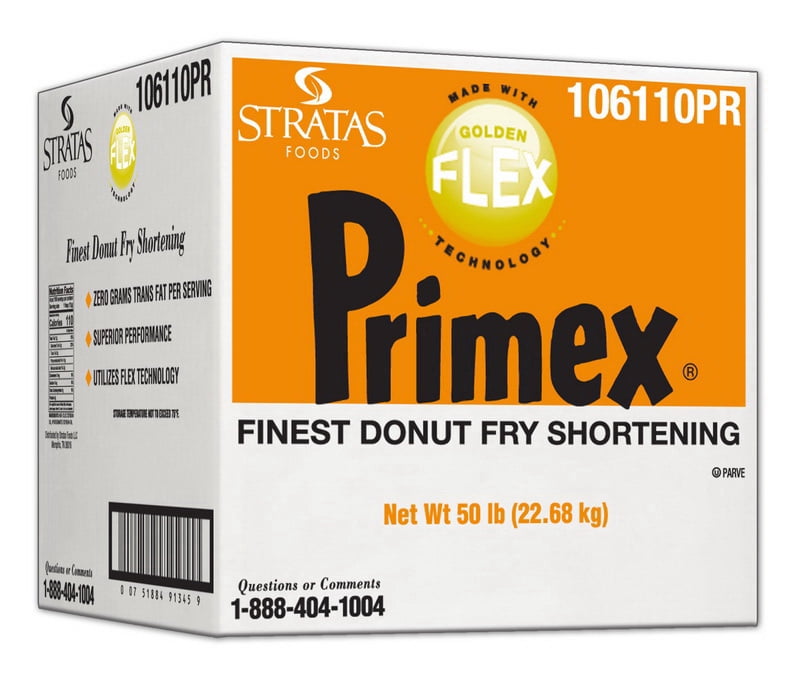 (Price/Case)Primex Golden Flex Donut Frying Shortening 50 Lb