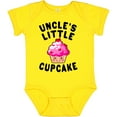 thumbnail image 3 of Inktastic Uncles Little Cupcake Girls Baby Bodysuit, 3 of 5