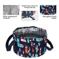 thumbnail image 2 of Lavabo plegable para pies para remojar pies, bolsa portátil para bañera de pies con asas, para adultos y niños, cubo de spa para pies de pedicura para lavado al aire libre, viajes de camping, 2 of 5