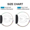 thumbnail image 7 of REQO Metal Bands Compatible with Fitbit Versa 3/Versa 4/Fitbit Sense/Sense 2 for Women Men, Stainless Steel Mesh Breathable Wristband Strap with Adjustable Magnet Lock, 7 of 7
