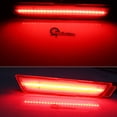 thumbnail image 6 of GTINTHEBOX Clear Lens Rear Side Marker Lights Red LED Lamps For 2010-2015 Chevrolet Camaro, 6 of 12