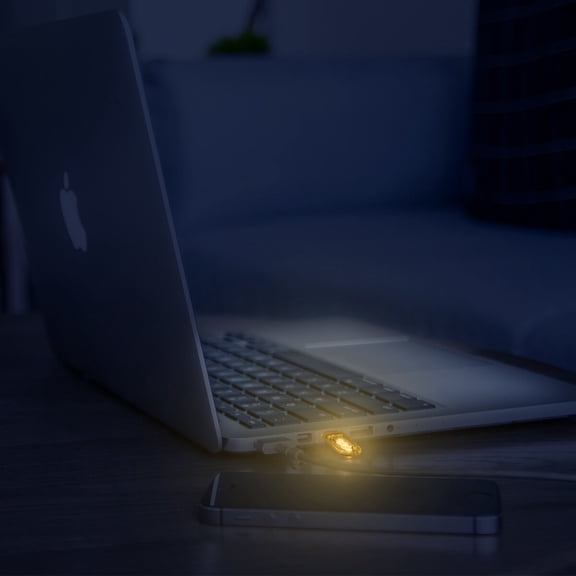 OUNONA 2Pcs Usb Desk Lamp Book Light Long Lifespan for Power Bank and Night Use