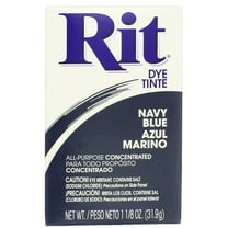 Rit All-Purpose Powder Dye, Navy Blue, 1.125 oz (3 pack)
