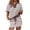 Brown 1, variant on Two Piece Outfits Women Summer Skort Set Striped Short Sleeve Tops & Skorts Lightweight Co Ord Set Summer Loungewear Sets for Athletic & Casual & Vacation