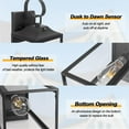 thumbnail image 2 of Luces de pared para exteriores Yolsunes, 19 pulgadas, paquete de 2 unidades, 2 of 8