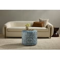 thumbnail image 2 of Loloi LPF559 Slate 18x 18 x 20 Pouf, 2 of 5