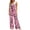 Black Pink Floral, variant on Jumpsuits For Women Casual Floral Strapless Jumpsuit Wide Leg Rompers Beach Vacation Clothes Summer Outfits