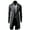 Gray, variant on Mens Jacket Mens Winter Coats Round Neckline Long Sleeve Winter Men Slim Stylish Trench Coat Double Breasted Long Jacket Trenchcoat Women'S Gray Xl