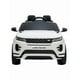thumbnail image 1 of PINGÜE® Montable Eléctrico para Niños| Range Rover® Evoque Licencia Oficial |Control Remoto 2.4Ghz | Bateria 12V 4.5AH | USB Música Radio Luz LED | 2 Motor 25W | WHITE, 1 of 6