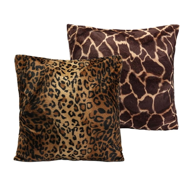 Funda de Almohada con Estampado de Y Cebra de 45x45 Cm Funda de Cojín para Sofá