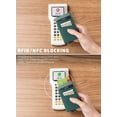 thumbnail image 3 of Tarjetero VULKIT con bloqueo RFID para 5 tarjetas, color verde, 3 of 6