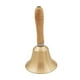 thumbnail image 2 of Campana de mano para cena, campana de servicio, campana de recepción sólida y ruidosa con mango de madera 80 mm x 207 mm, 2 of 9