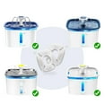 4 Pack Replacement Filters for Pet Water Fountain Improve Water Quality