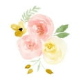thumbnail image 3 of Price, Lucille 20x24 Black Modern Framed Museum Art Print Titled - Watercolor Roses I, 3 of 5