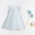 thumbnail image 3 of Baby Girl Tulle Dress A-Line White Dresses for Girls Sleeveless Princess Butterfly Wings for Girls Girls Tulle Dress Children'S Day Dresses for Girls 2T, 3 of 8