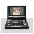 thumbnail image 2 of 7.8 Inch Mini DVD CD EVD Disc Player - Portable Digital Smart TV Player with Remote Control, 2 of 6