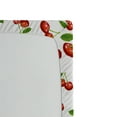 thumbnail image 3 of Ambesonne Fruit Fitted Sheet 2 Pcs Set, Cherry Fruit Pattern, King, White Vermilion Green, 3 of 3
