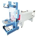 thumbnail image 5 of 220V 2 in 1 Plastic Film Sleeve Sealing Cutting and Shrinking Packaging Machine Heating Tunnel, 5 of 13