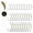 (S+M+L) ×10, variant on Fishing Hooks M ×20 High Carbon Steel Saltwater Resistant Barbed Freshwater Saltwater Use