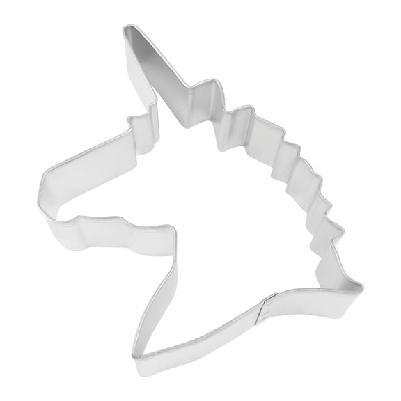 R&M International Unicorn Head 4.75" Cookie Cutter