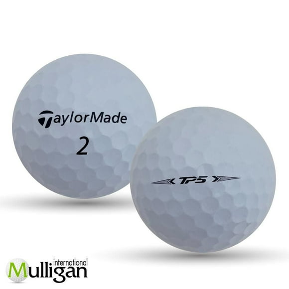 Mulligan - 48 balles de golf récupérées Taylormade TP5 4A , Blanc
