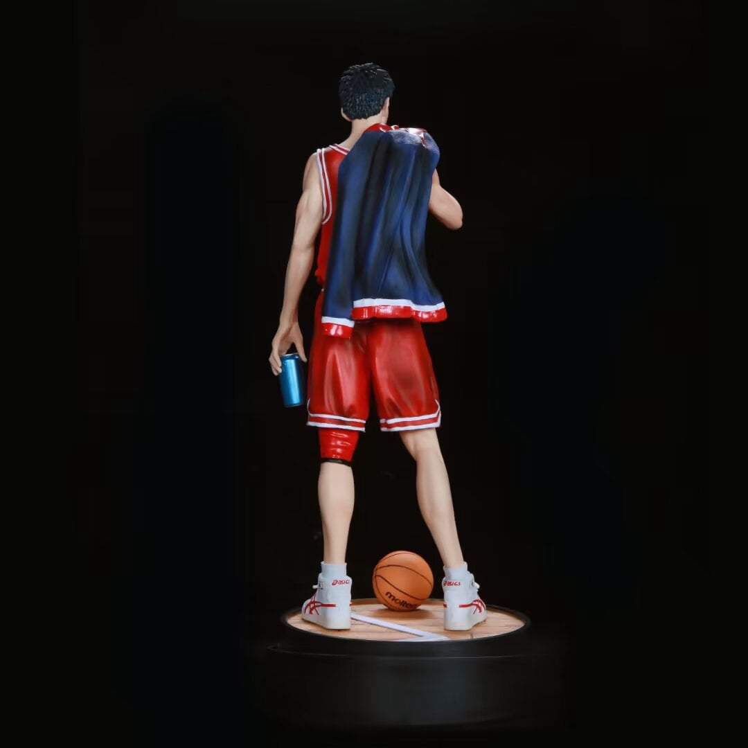 New Slam Dunk Mitsui Hisashi (Standing Ver) Character Anime Model Statue Action Figures Desktop Ornament Popular Decorations Fan Souvenirs Creative Gift Collectable