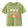 thumbnail image 2 of FDDMis Junior Tops for Teen Girls Kids Black Tshirt Junior Red Shirt Clothes for Clothes Girls 10-12 Baby Warm Clothes, Mint Green 12-13 Years, 2 of 8