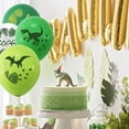 thumbnail image 4 of 12inch Dinosaur Latex Balloon Set Kids Favors Dinosaur Theme Jungle Birthday Party Decoration Newest, 4 of 10