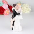 thumbnail image 2 of Funny Wedding Cake Topper - Sexy Bride and Groom Figure, 2 of 5