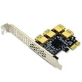 thumbnail image 5 of Tarjeta De Expansión Pci-E 1 A 4 Ranuras Pci-E Adaptador Convertidor Usb 3.0 Tarjetas Elevadoras Pcie Moyic EL015892-00, 5 of 5