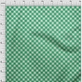 thumbnail image 4 of oneOone Cotton Poplin Green Fabric Gingham Check Sewing Craft Projects Fabric Prints By Yard 42 Inch Wide, 4 of 4
