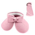 thumbnail image 3 of KOKOPARK Visières pour Femmes Légères Mode d'Automne Incontournables Protection Uv Retroussable Grand Bord Queue de Cheval Chapeau de Soleil Rose, 3 of 5