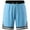 Light Blue, variant on NAFUU Mens Casual Shorts Loose Fit Workout Shorts Summer Quick-Dry Lightweight Running Sports Gym Basketball Hiking Shorts Sports Gym Trousers
