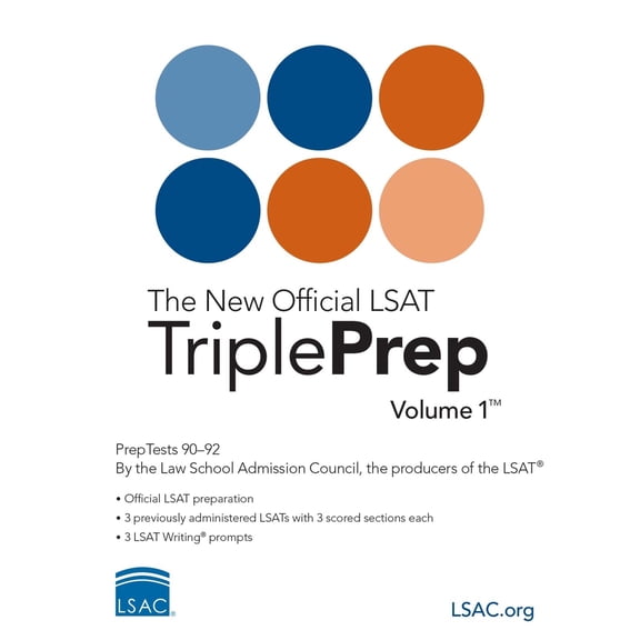 Pre-Owned The New Official LSAT Tripleprep Volume 1 (Paperback) 1733433031 9781733433037