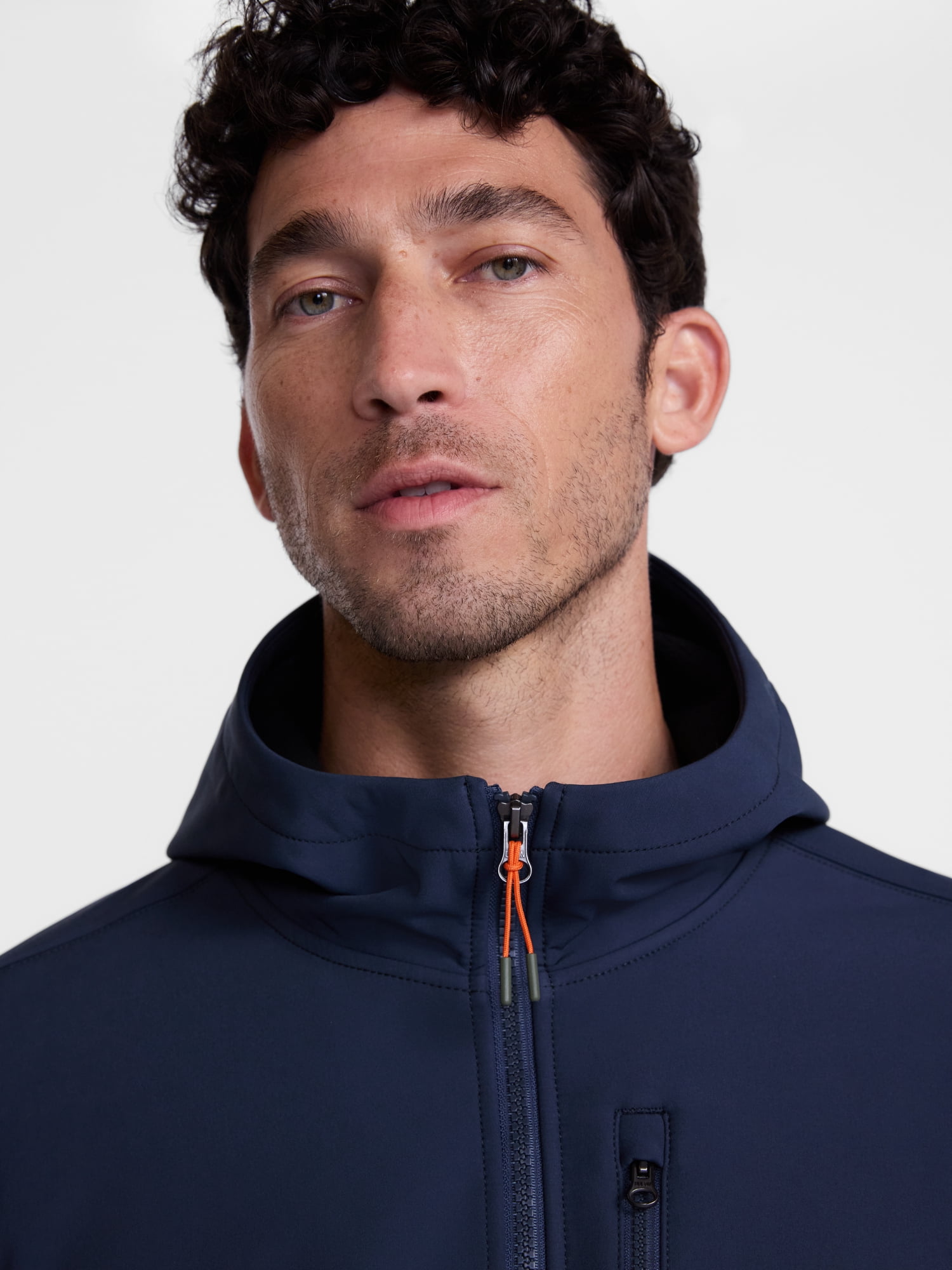 Ozark Trail Men's and Big Men's Softshell Jacket with Hood, Sizes S-3XL