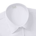 thumbnail image 2 of Siliteelon Women's Shirt Stain Resistant Wrinkle Free Long Sleeve Button Down Office Work Business Dress Shirt Tops, 2 of 6