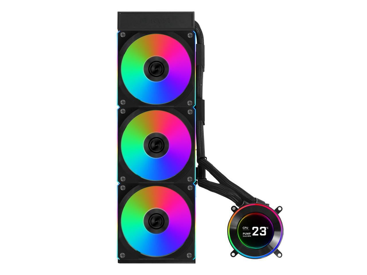 Lian-Li HydroShift LCD AIO 360 Fan-Less Liquid Cooler with 2.88