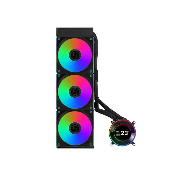 Lian Li Hydroshift II 360 CL RGB Liquid CPU Cooler 360mm AIO 3X 120 RGB Fans (HS2LCD36RB)