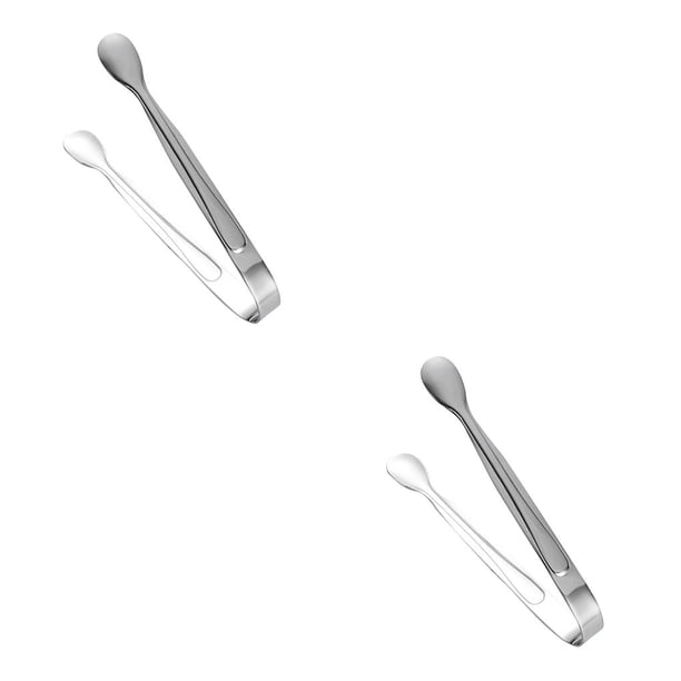 Yuarrent Pinza de azúcar, portátil, de mano, reutilizable, y elegante, recogedor de cubitos de hielo, barra interior, herramienta para servir Type2 NO2 Yuarrent CBP049321