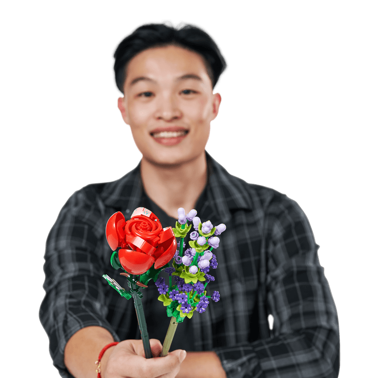 MAX Build More Premium Rose Building Bricks Novelty Unboxing Toy Collectible Mini's by ZURU MAX Build More Premium Rose Building Bricks Novelty Unboxing Toy Collectible Mini's by ZURU