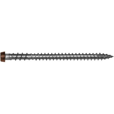 

10 x 2.75 In. C-Deck Composite 305 Stainless Steel Star Drive Deck Screws - Teak 75 Count