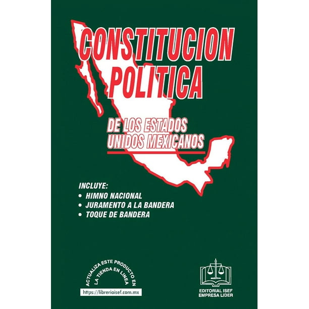 Constitución Política De Los Estados Unidos Mexicanos 2021 Ediciones Fiscales ISEF 9783687264569
